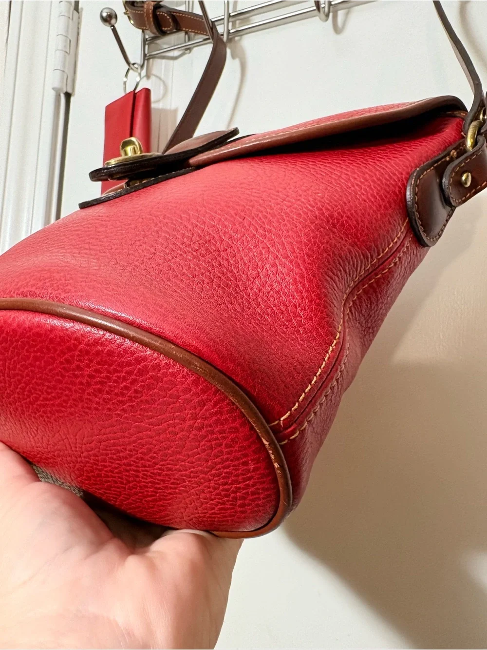 ❤️ 1993 Coach Sheridan Stewart Crossbody Bag + Vintage Key Case
